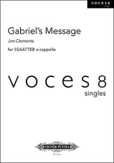 Gabriel's Message SSAATTBB choral sheet music cover